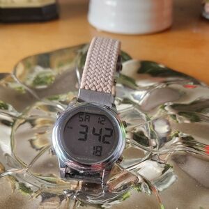 Hearkent Talking Digital Silver Smartwatch